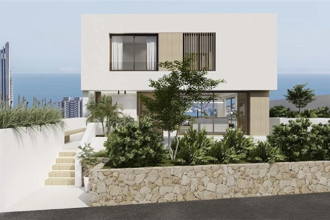 villa en Finestrat en vente, construit 336 m², terrain 469 m², 3 chambre, 3 salle de bains, piscina, ref.: COB-3385-18