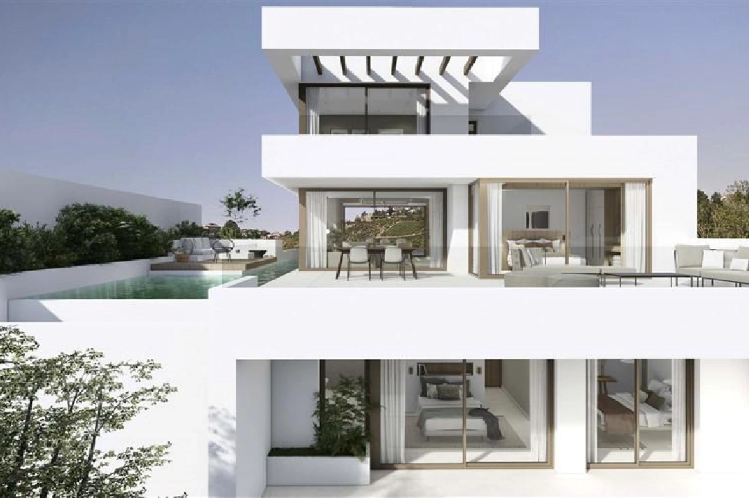 villa en Finestrat en vente, construit 336 m², terrain 469 m², 3 chambre, 3 salle de bains, piscina, ref.: COB-3385-20