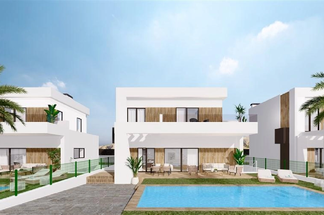 villa en Finestrat en vente, construit 167 m², terrain 300 m², 3 chambre, 3 salle de bains, piscina, ref.: COB-3372-6