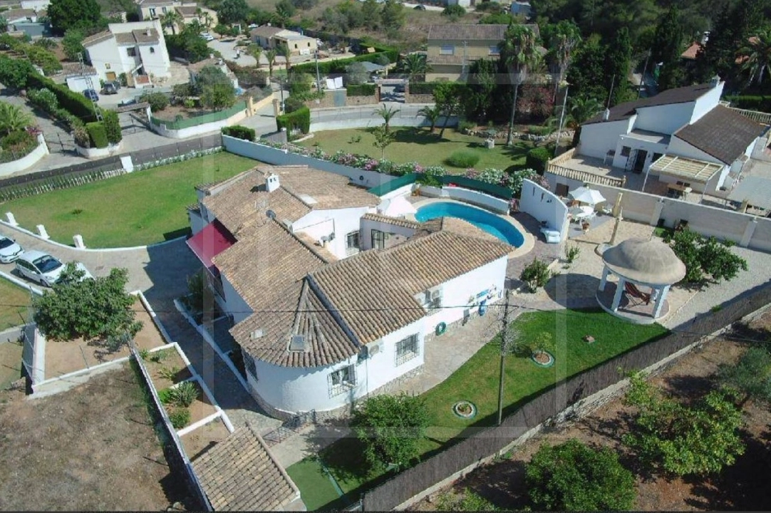 villa en Javea en vente, construit 313 m², + calefaccion central, terrain 2124 m², 4 chambre, 3 salle de bains, piscina, ref.: NL-NLD1420-26