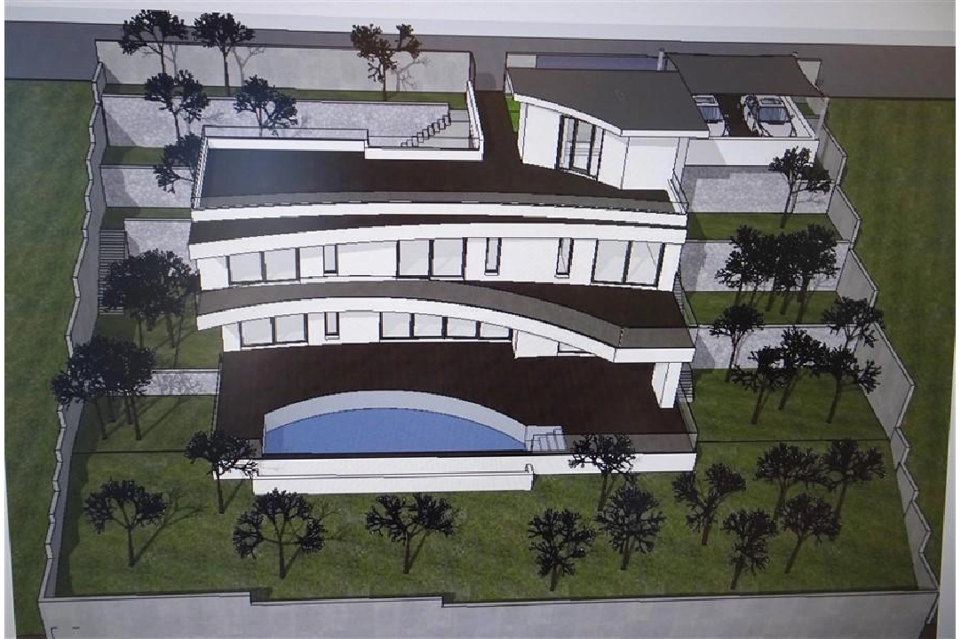villa en Calpe en vente, construit 599 m², terrain 1001 m², 4 chambre, 4 salle de bains, piscina, ref.: COB-3362-4