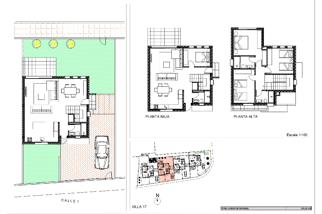 villa en Denia en vente, construit 155 m², ano de construccion 2024, aire acondicionado, terrain 220 m², 3 chambre, 3 salle de bains, piscina, ref.: NL-NLDNB1425-16