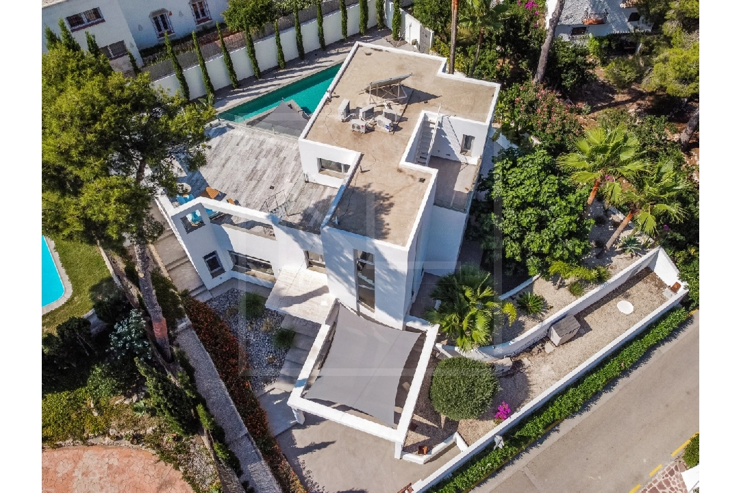 villa en Moraira(Pla del Mar) en vente, construit 283 m², ano de construccion 1975, aire acondicionado, terrain 840 m², 4 chambre, 4 salle de bains, piscina, ref.: NL-NLD1475-40