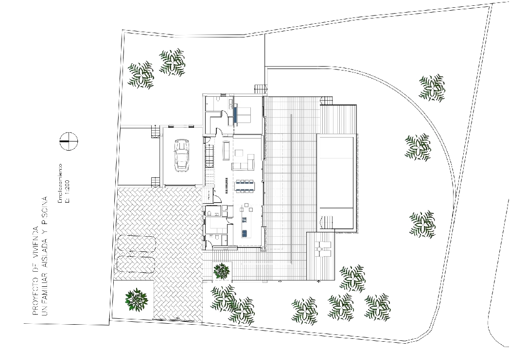 villa en Calpe(Calpe Town Centre) en vente, construit 418 m², aire acondicionado, terrain 1550 m², 4 chambre, 5 salle de bains, piscina, ref.: CA-H-1476-AMB-9