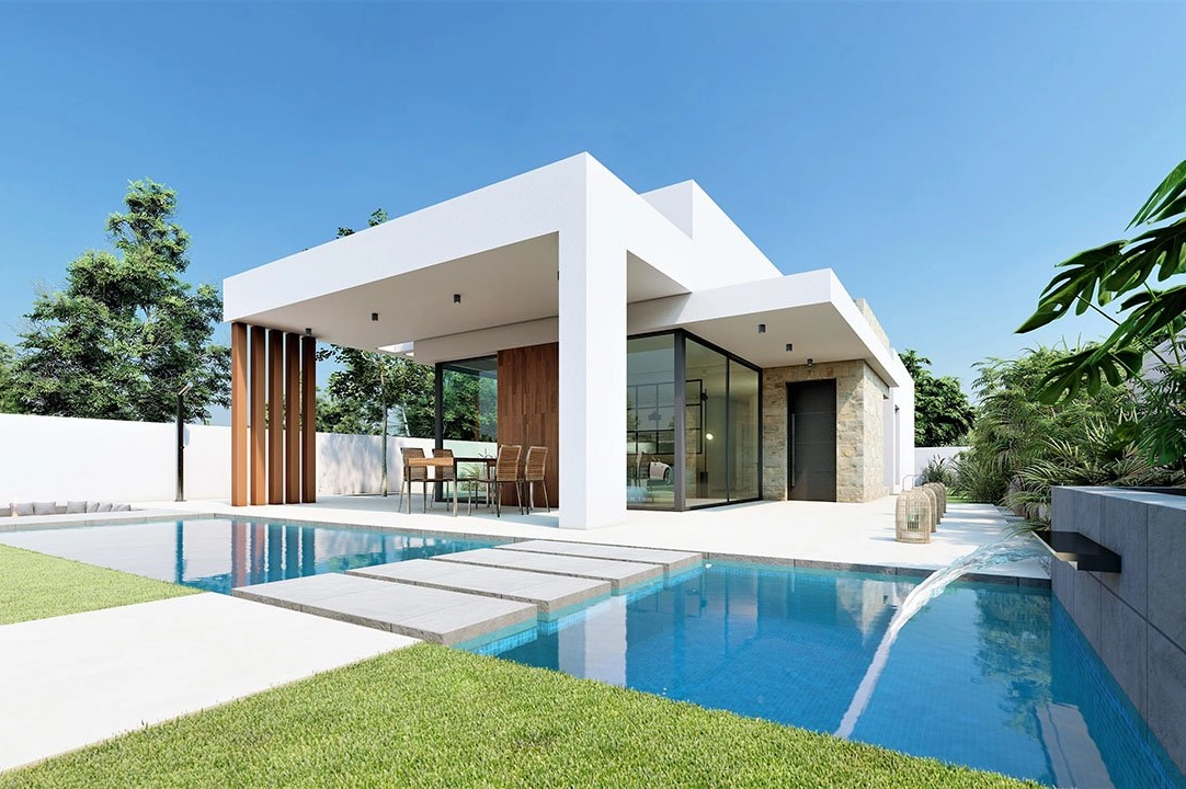 villa en San Fulgencio en vente, construit 135 m², estado nuevo, terrain 500 m², 3 chambre, 2 salle de bains, piscina, ref.: HA-MAN-270-E01-2