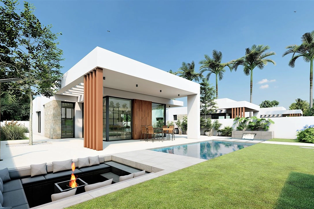 villa en San Fulgencio en vente, construit 135 m², estado nuevo, terrain 500 m², 3 chambre, 2 salle de bains, piscina, ref.: HA-MAN-270-E01-4