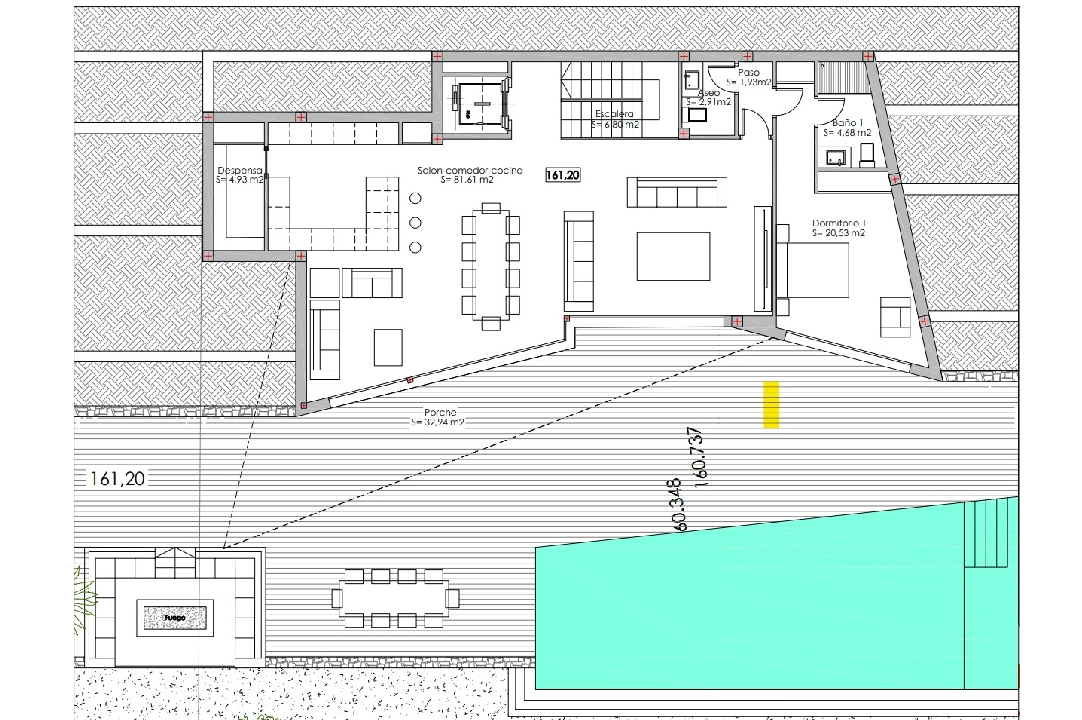 villa en Benissa(Raco de galeno) en vente, construit 569 m², aire acondicionado, terrain 1540 m², 4 chambre, 5 salle de bains, ref.: BP-3614BEN-9