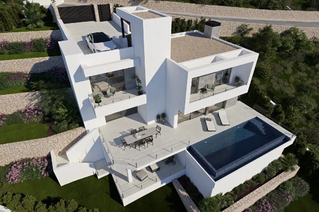 villa en Cumbre del Sol en vente, construit 320 m², terrain 805 m², 3 chambre, 3 salle de bains, piscina, ref.: BS-82447847-2