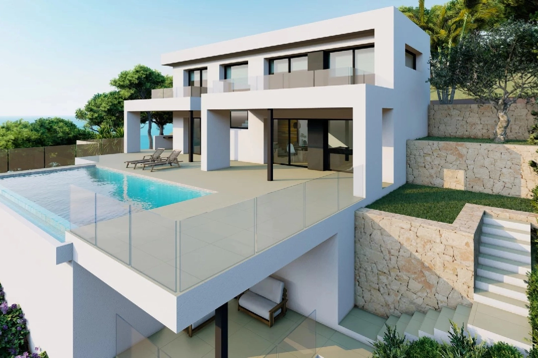 villa en Cumbre del Sol en vente, construit 454 m², terrain 847 m², 3 chambre, 5 salle de bains, piscina, ref.: BS-82447866-1