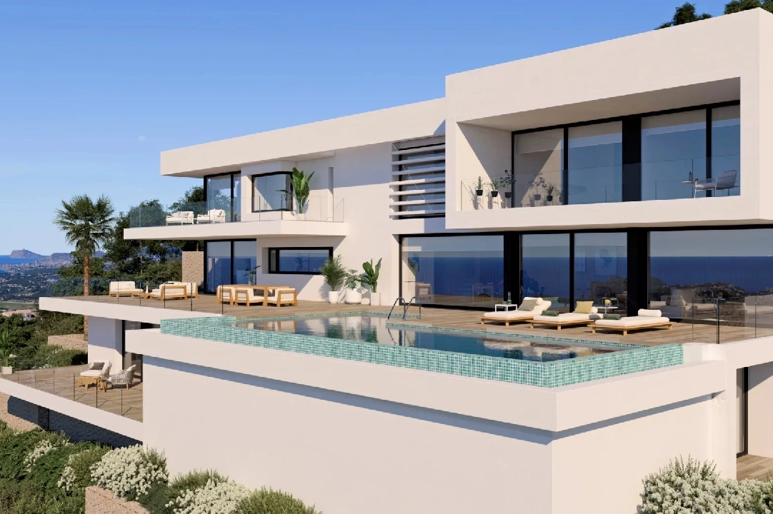 villa en Cumbre del Sol en vente, construit 1076 m², terrain 2122 m², 1 chambre, 1 salle de bains, piscina, ref.: BS-82447877-3