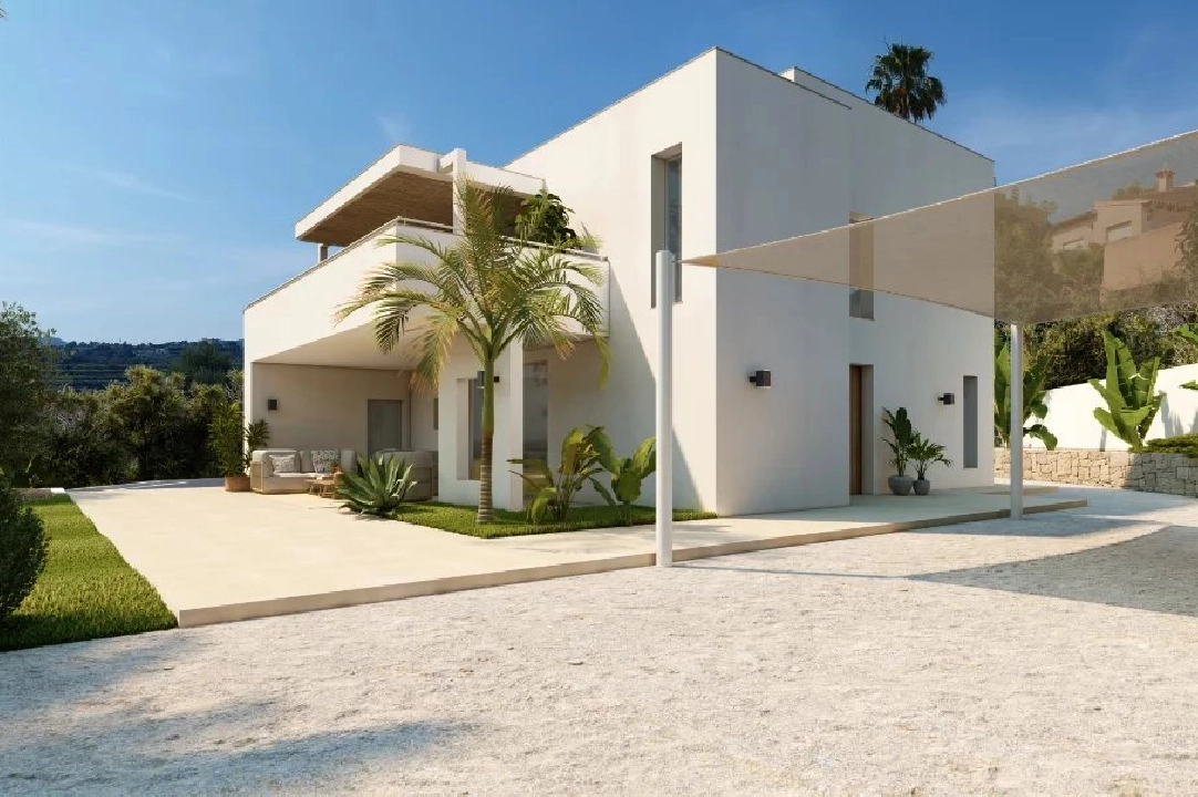 villa en Moraira en vente, construit 260 m², aire acondicionado, 4 chambre, 3 salle de bains, piscina, ref.: BS-83199638-1