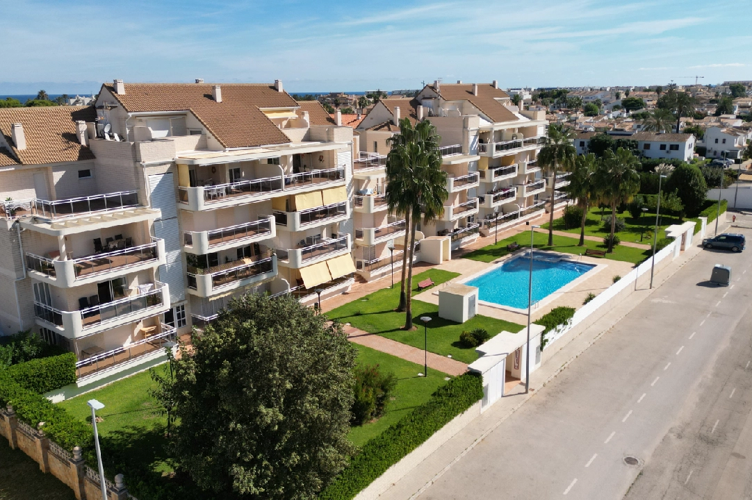 appartement en Denia(Las Marinas) en vente, construit 81 m², ano de construccion 2006, estado bien cuidado, + calefaccion central, aire acondicionado, 1 chambre, piscina, ref.: SC-K0923-23