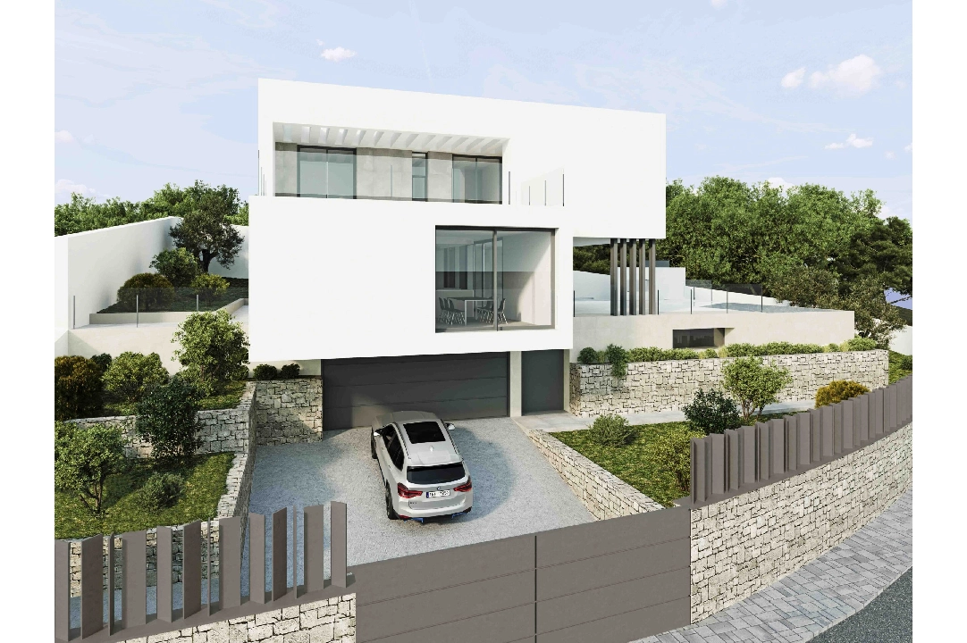 villa en Moraira(Benimeit) en vente, construit 560 m², terrain 800 m², 4 chambre, 4 salle de bains, ref.: BP-4305MOR-4