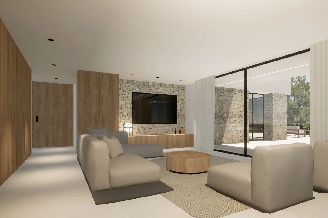 villa en Moraira(Pla del Mar) en vente, construit 340 m², ano de construccion 2023, aire acondicionado, terrain 1070 m², 4 chambre, 4 salle de bains, piscina, ref.: BI-MT.H-787-7
