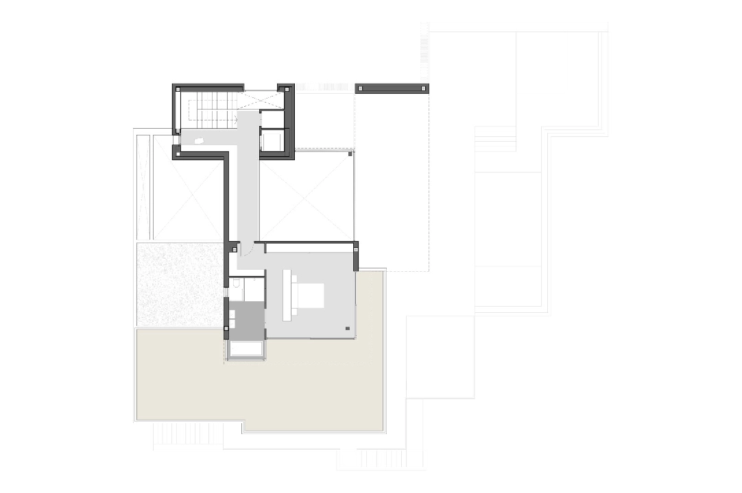 villa en Moraira(Fanadix) en vente, construit 677 m², aire acondicionado, terrain 1601 m², 4 chambre, 5 salle de bains, ref.: BP-3616MOR-7