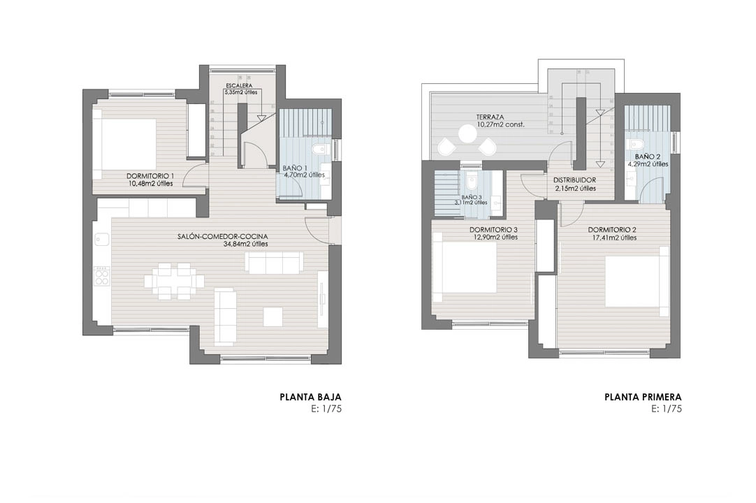 villa en Mutxamel(Bonalba) en vente, construit 327 m², aire acondicionado, terrain 650 m², 3 chambre, 3 salle de bains, ref.: BP-7020BON-17