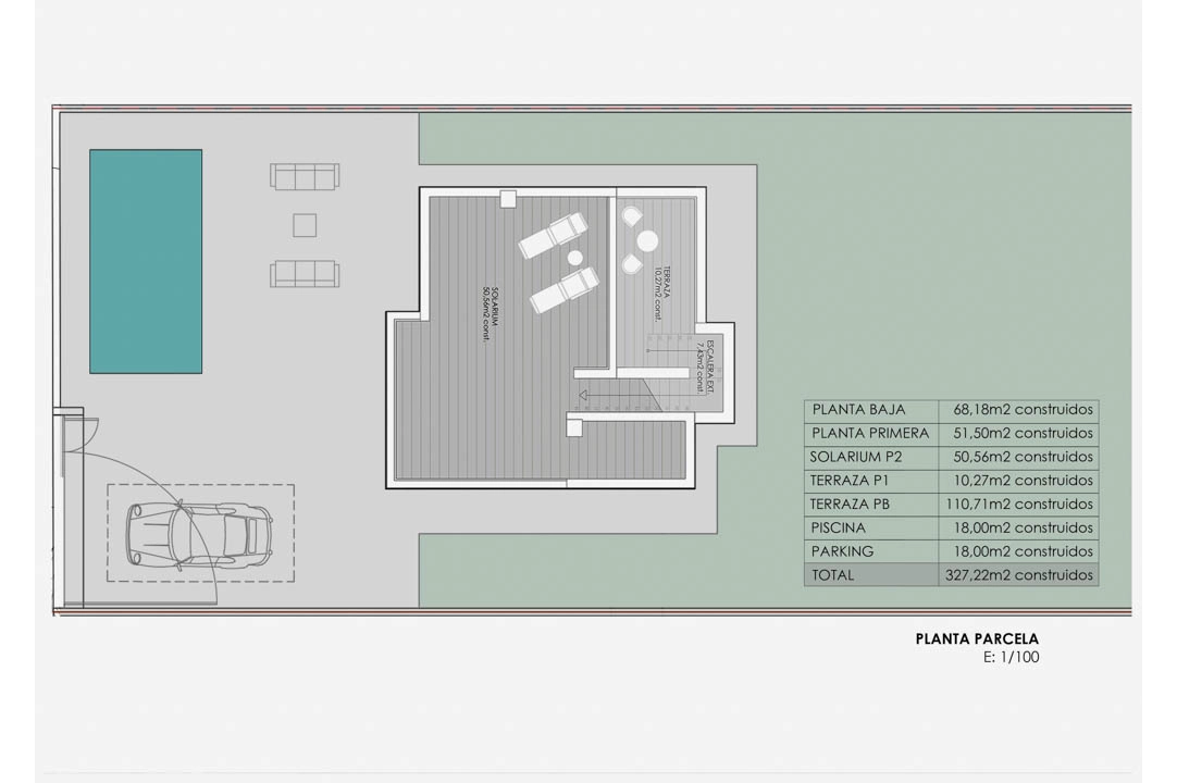 villa en Mutxamel(Bonalba) en vente, construit 327 m², aire acondicionado, terrain 650 m², 3 chambre, 3 salle de bains, ref.: BP-7020BON-18