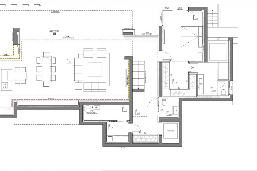 villa en Benissa en vente, construit 474 m², aire acondicionado, terrain 1565 m², 4 chambre, 4 salle de bains, piscina, ref.: AM-11597DA-3700-9