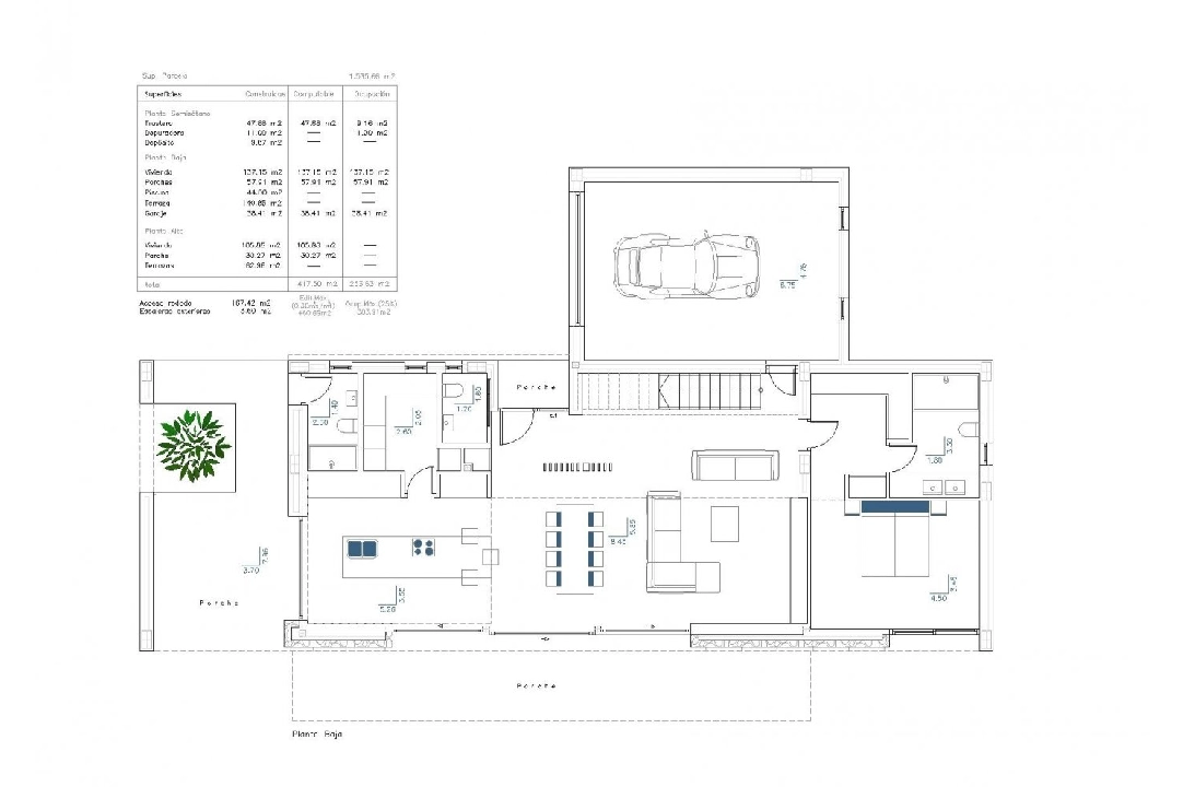 villa en Calpe(Costeres) en vente, construit 430 m², aire acondicionado, terrain 1550 m², 5 chambre, 4 salle de bains, ref.: AM-11710DA-3700-6