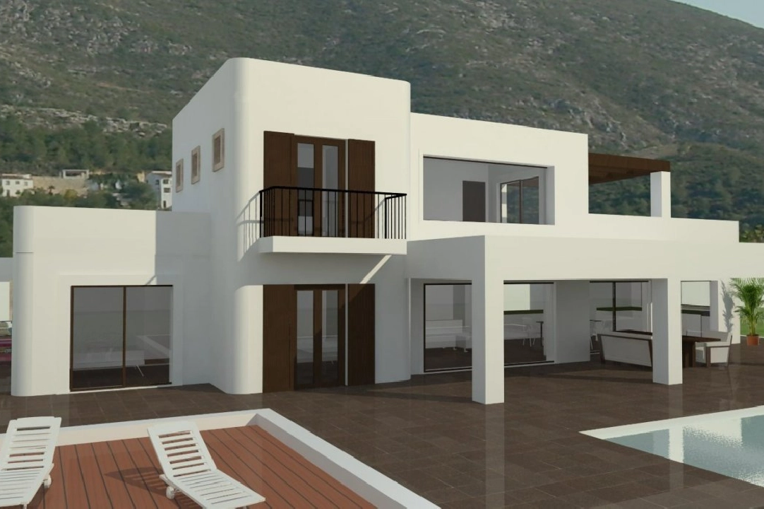 villa en Calpe(Gran sol) en vente, construit 170 m², terrain 800 m², 3 chambre, 2 salle de bains, piscina, ref.: AM-11735DA-3700-2