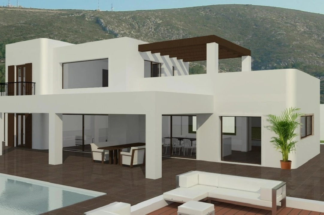 villa en Calpe(Gran sol) en vente, construit 170 m², terrain 800 m², 3 chambre, 2 salle de bains, piscina, ref.: AM-11735DA-3700-3