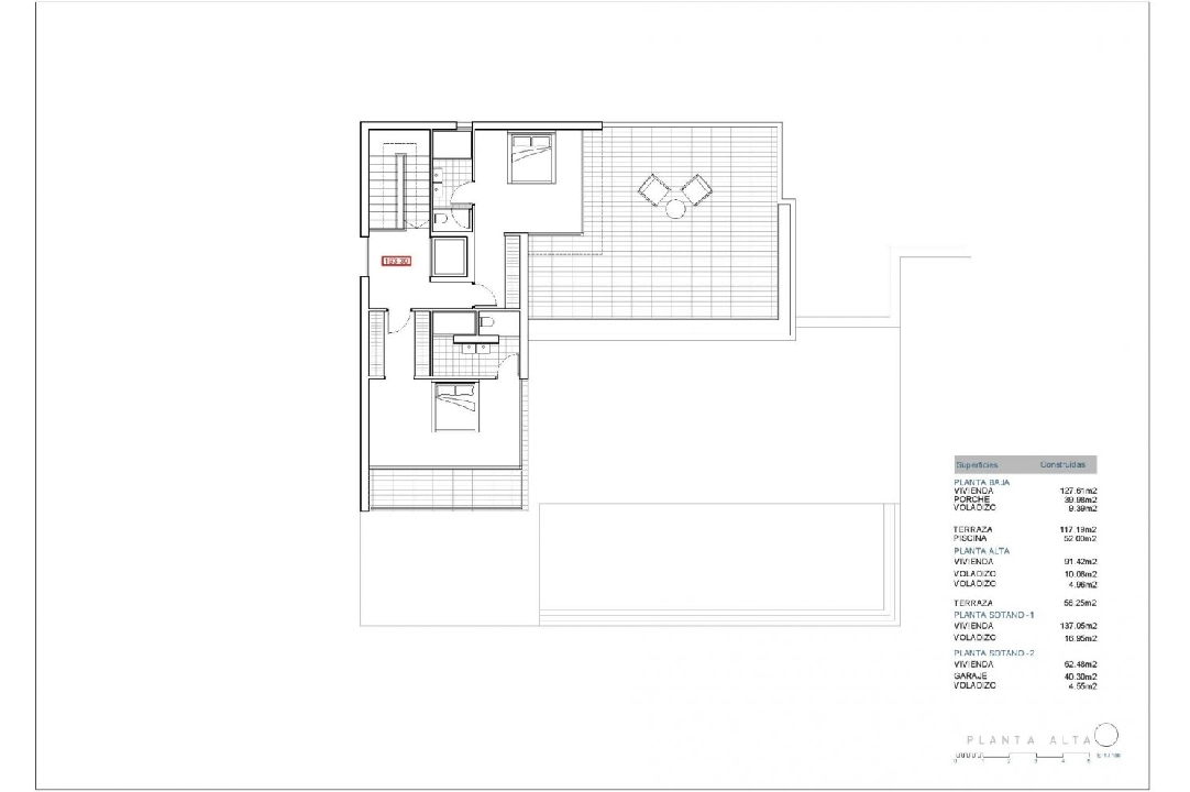 villa en Benissa(montemar) en vente, construit 548 m², terrain 964 m², 4 chambre, 4 salle de bains, piscina, ref.: AM-11760DA-3700-4