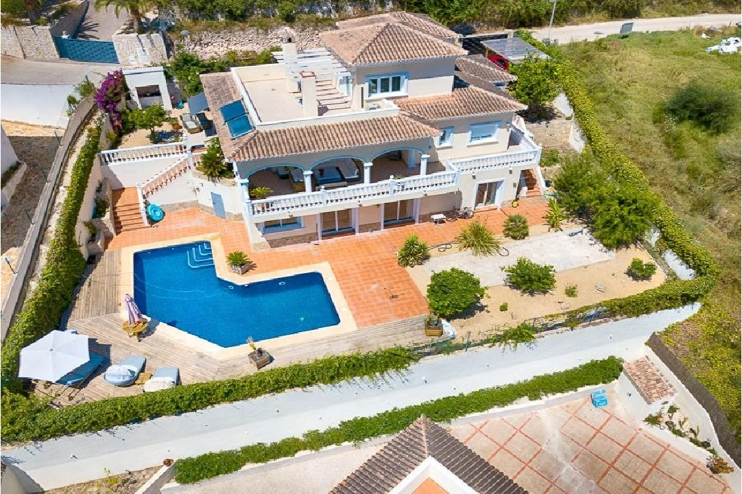 villa en Moraira(Sol park) en vente, construit 270 m², aire acondicionado, terrain 797 m², 4 chambre, 3 salle de bains, piscina, ref.: AM-11778DA-3700-5