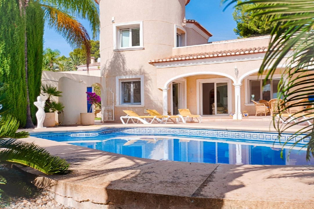 villa en Benissa(El Magraner) en vente, construit 310 m², aire acondicionado, terrain 1000 m², 4 chambre, 3 salle de bains, piscina, ref.: AM-11829DA-3700-5