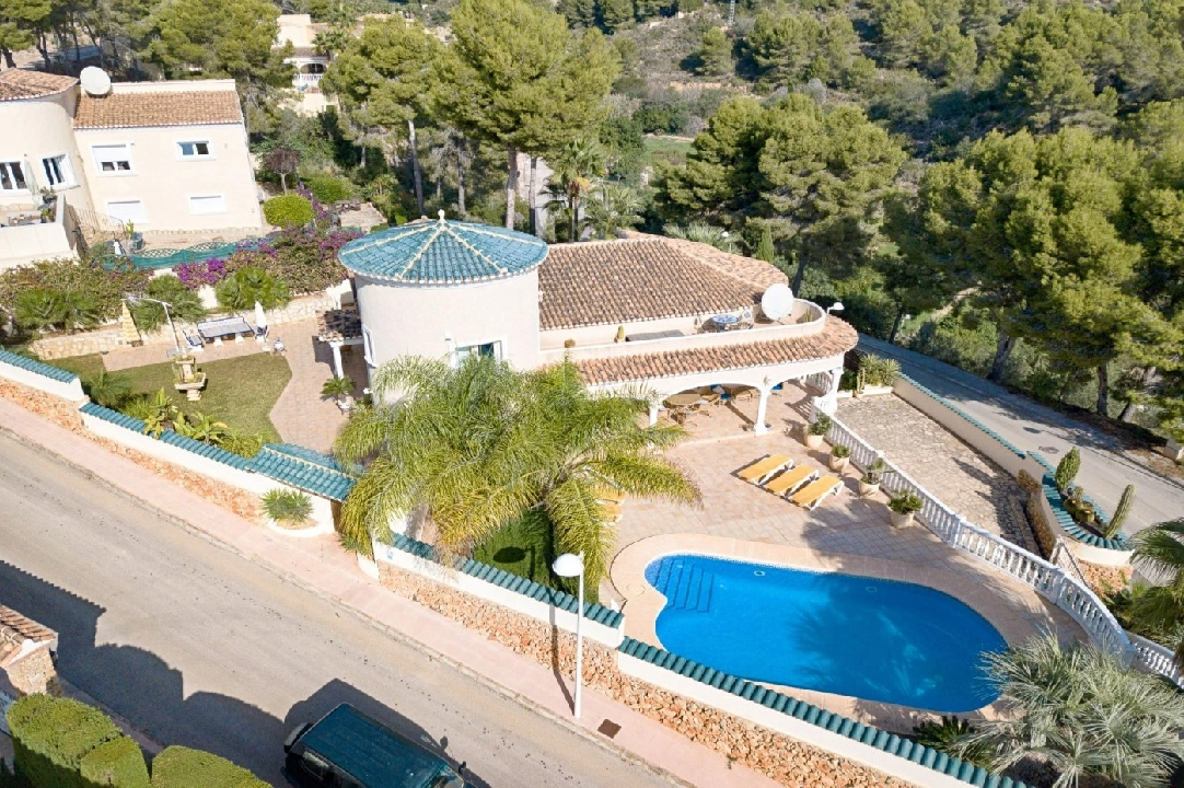 villa en Benissa(El Magraner) en vente, construit 310 m², aire acondicionado, terrain 1000 m², 4 chambre, 3 salle de bains, piscina, ref.: AM-11829DA-3700-9