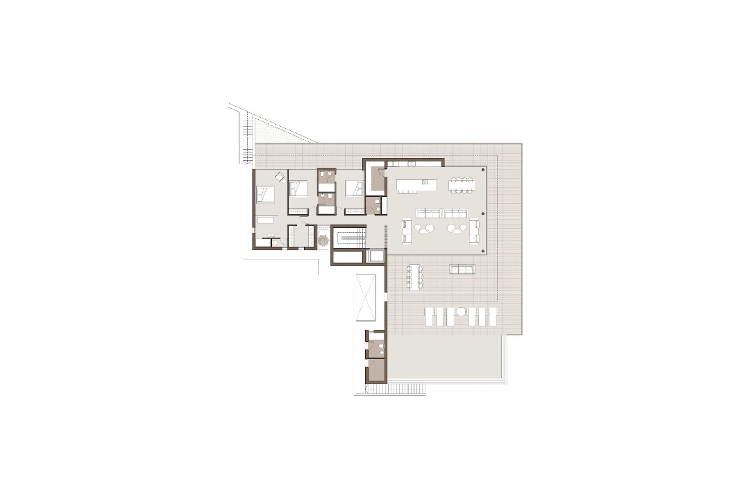 villa en Moraira(Verde pino) en vente, construit 701 m², aire acondicionado, terrain 1864 m², 5 chambre, 6 salle de bains, piscina, ref.: AM-11839DA-3700-13