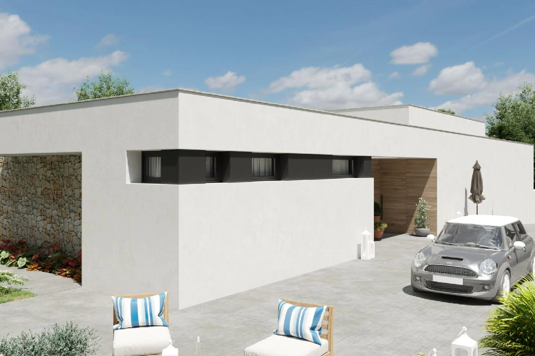 villa en Calpe(Estacion) en vente, construit 174 m², terrain 870 m², piscina, ref.: AM-11969DA-3700-13