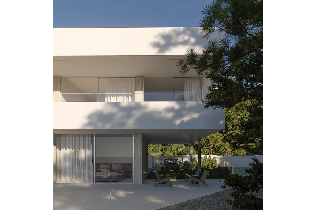 villa en Moraira(Moravit) en vente, construit 680 m², aire acondicionado, terrain 1412 m², 4 chambre, 5 salle de bains, piscina, ref.: CA-H-1694-AMB-7