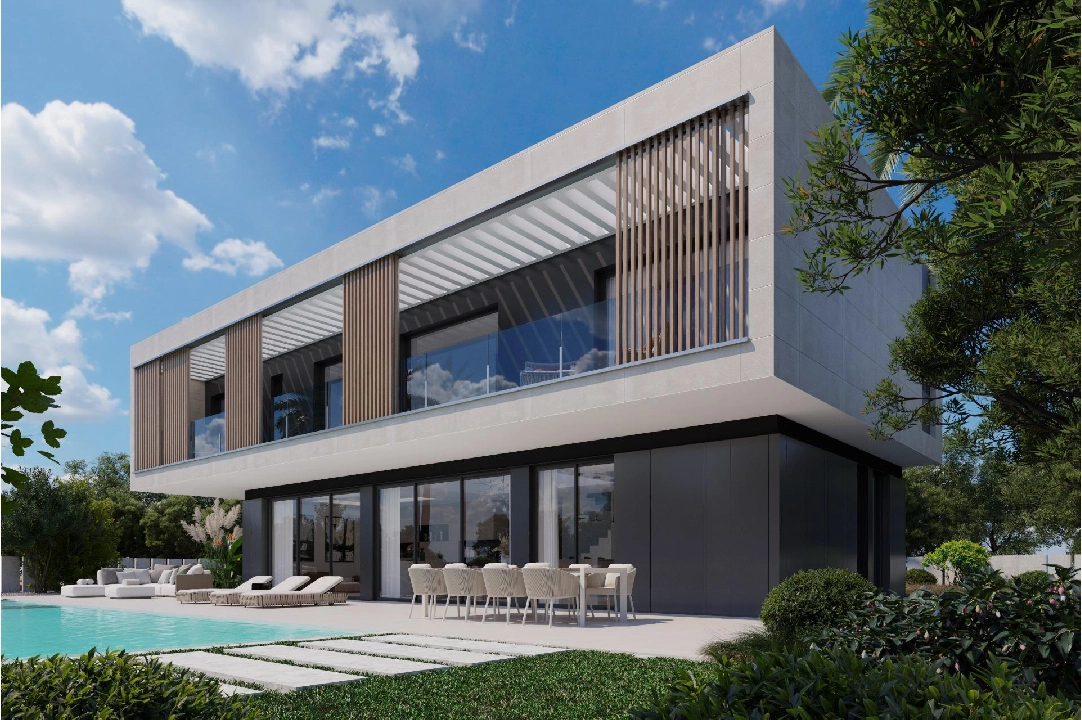 villa en Javea - Xabia(Portichol) en vente, construit 260 m², aire acondicionado, terrain 1000 m², 4 chambre, 5 salle de bains, piscina, ref.: AM-12031DA-3700-3