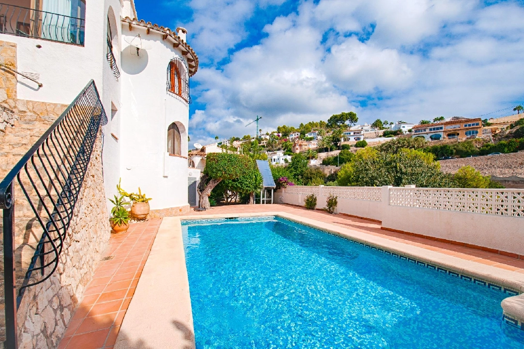 villa en Benissa en vente, construit 168 m², terrain 820 m², 3 chambre, 2 salle de bains, piscina, ref.: AM-12074DA-3700-6