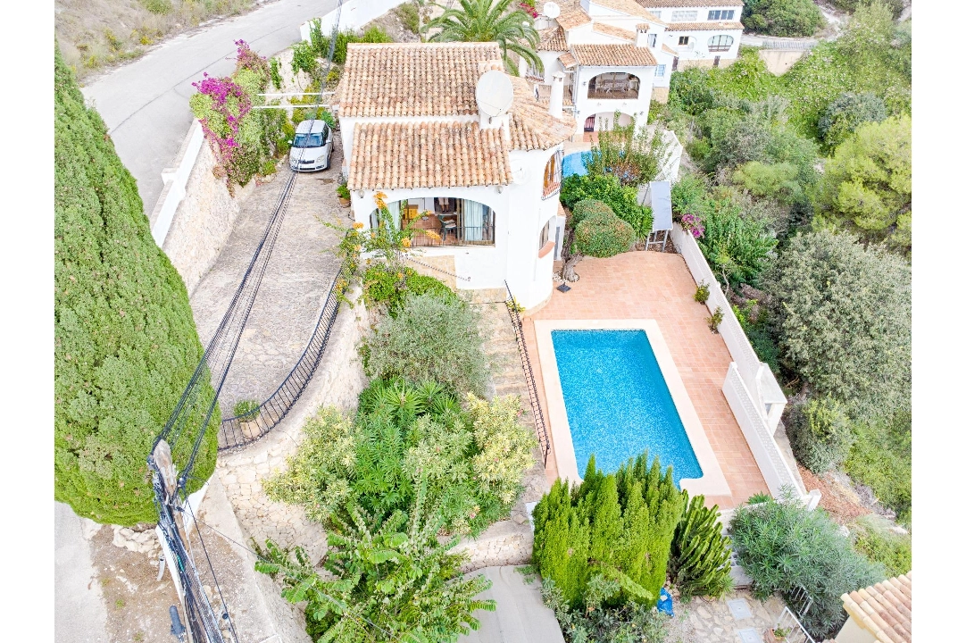 villa en Benissa en vente, construit 168 m², terrain 820 m², 3 chambre, 2 salle de bains, piscina, ref.: AM-12074DA-3700-7