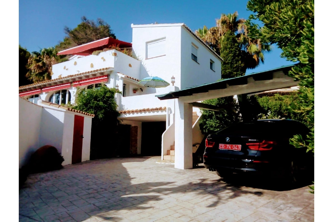 villa en Moraira(Pla del mar) en vente, construit 326 m², aire acondicionado, terrain 791 m², 5 chambre, 5 salle de bains, piscina, ref.: AM-12082DA-3700-19