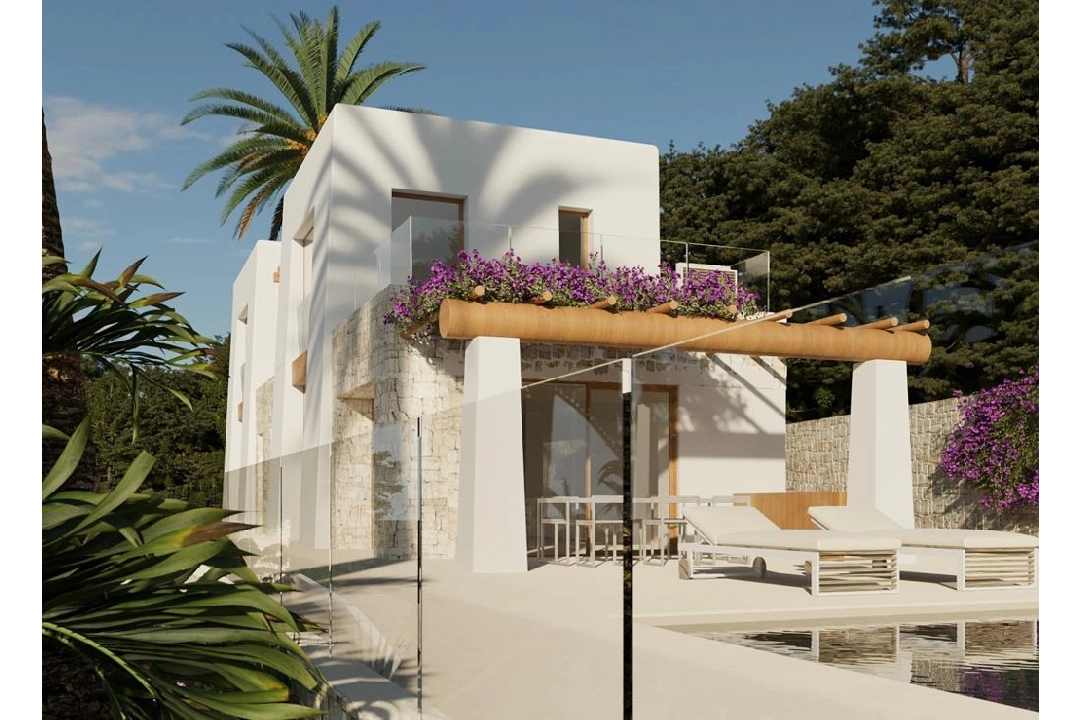 villa en Benissa en vente, construit 193 m², terrain 762 m², 3 chambre, 3 salle de bains, piscina, ref.: COB-3417-3