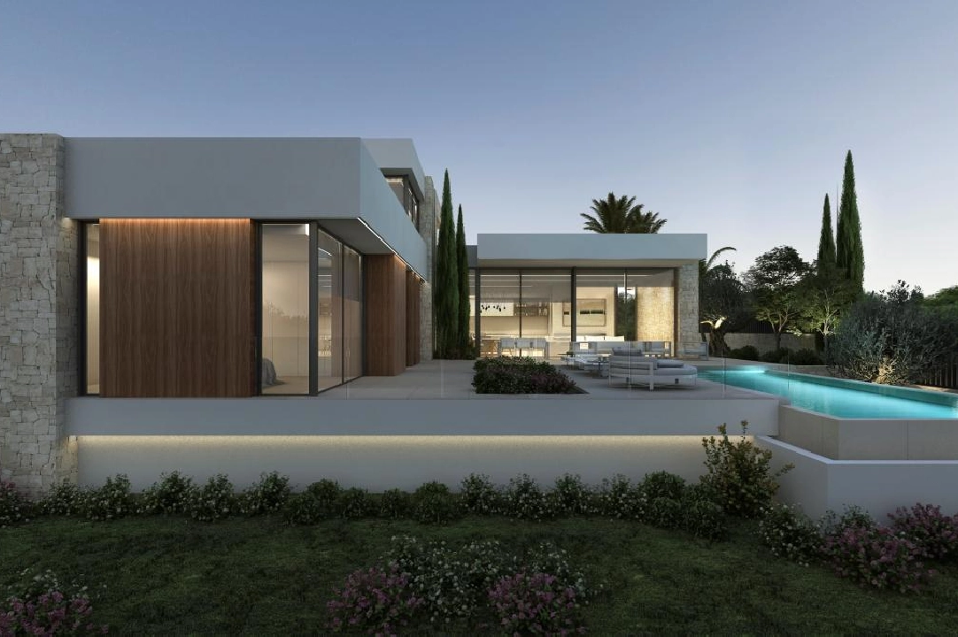 villa en Moraira en vente, construit 250 m², terrain 1000 m², 4 chambre, 3 salle de bains, piscina, ref.: COB-3410-2