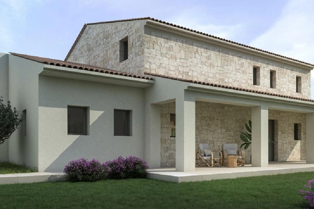 villa en Moraira en vente, construit 460 m², terrain 13536 m², 4 chambre, 4 salle de bains, piscina, ref.: COB-3414-4