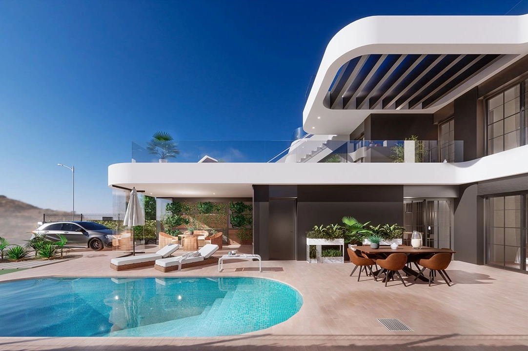 villa en Los Alcazares en vente, construit 151 m², estado nuevo, terrain 254 m², 3 chambre, 2 salle de bains, ref.: HA-LAN-440-E01-4