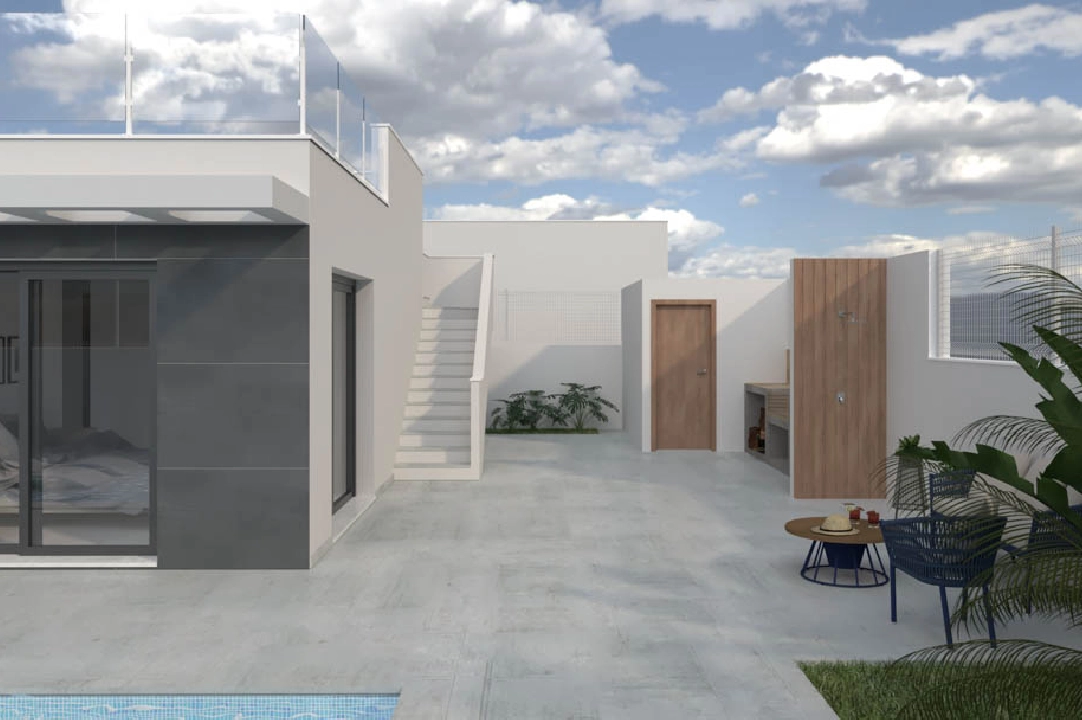 villa en Polop(Las Lomas) en vente, construit 106 m², aire acondicionado, terrain 432 m², 3 chambre, 2 salle de bains, ref.: BP-7032POL-3