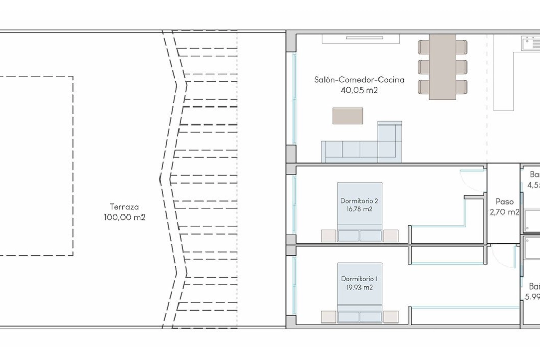 apartamento planta baja en Finestrat en vente, construit 190 m², estado nuevo, 2 chambre, 2 salle de bains, piscina, ref.: HA-FIN-313-A01-10