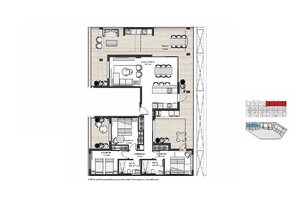 atico en Los Alcazares en vente, construit 187 m², estado nuevo, 3 chambre, 2 salle de bains, piscina, ref.: HA-LAN-450-A03-7