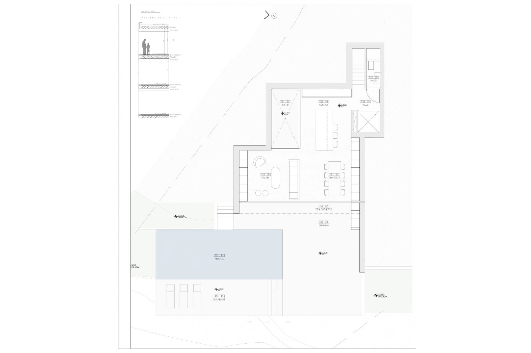 villa en Benissa en vente, construit 261 m², terrain 1058 m², 4 chambre, 4 salle de bains, piscina, ref.: COB-3425-11