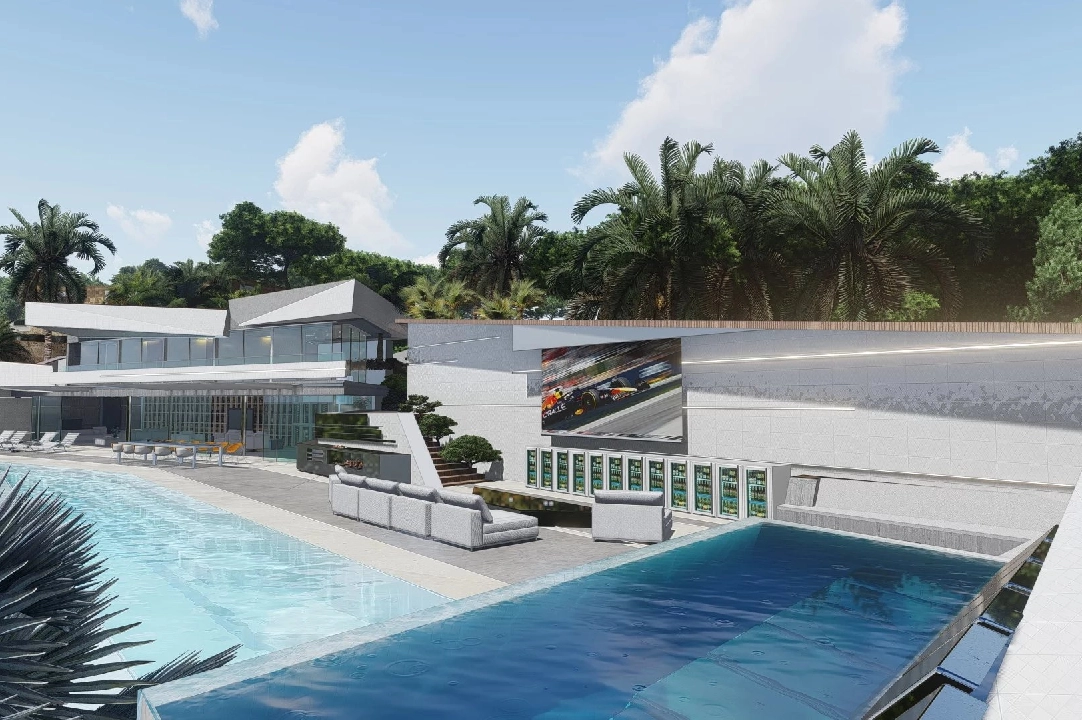 villa en Javea en vente, construit 1400 m², aire acondicionado, terrain 2500 m², 6 chambre, 8 salle de bains, piscina, ref.: BS-83383771-7