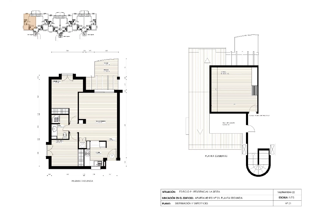 appartement en Denia en vente, construit 87 m², aire acondicionado, 2 chambre, 1 salle de bains, piscina, ref.: BS-83687096-24