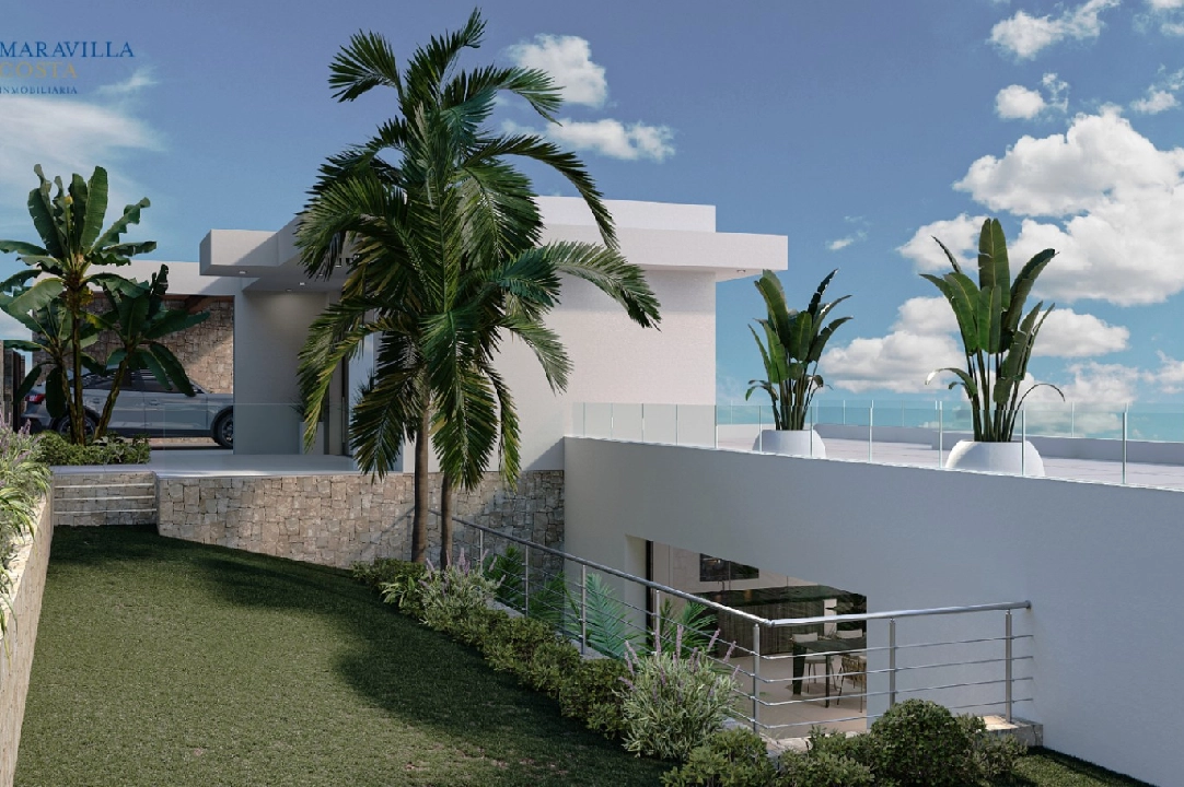 villa en Calpe en vente, construit 453 m², ano de construccion 2023, aire acondicionado, terrain 1013 m², 4 chambre, 4 salle de bains, ref.: MV-2506-5