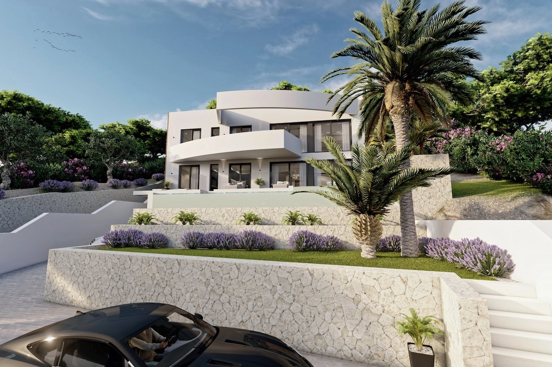 villa en Altea(Sierra de Altea) en vente, construit 500 m², aire acondicionado, terrain 1270 m², 4 chambre, 4 salle de bains, piscina, ref.: CA-H-1718-AMB-16