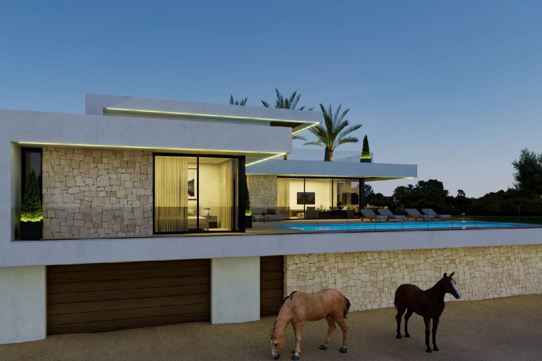 villa en Beniarbeig(Tosals) en vente, construit 454 m², ano de construccion 2024, aire acondicionado, terrain 13000 m², 4 chambre, 3 salle de bains, piscina, ref.: AS-3623-5