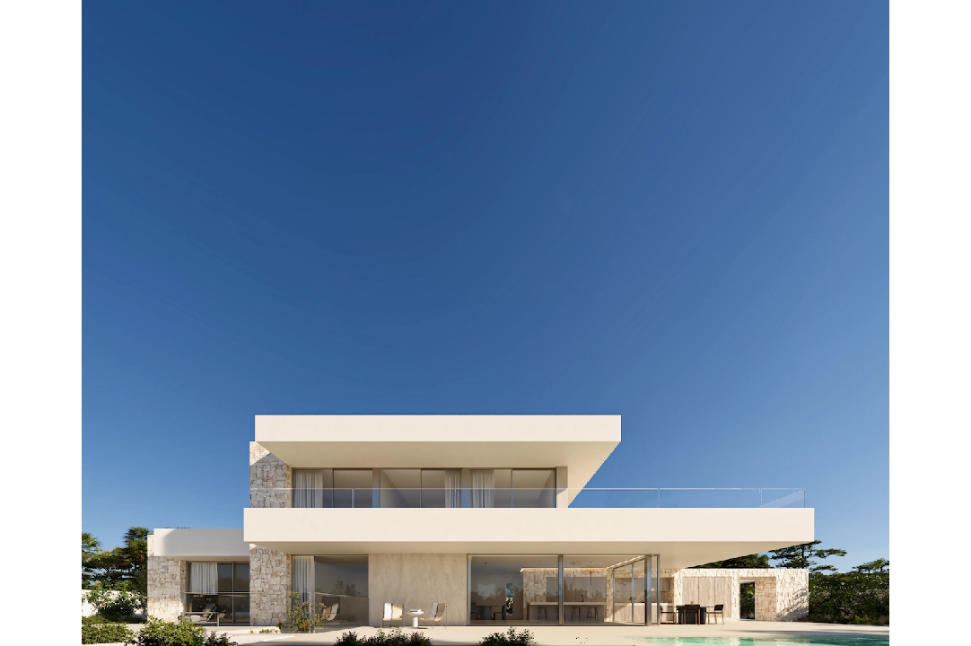 villa en Moraira(Moravit) en vente, construit 405 m², aire acondicionado, terrain 809 m², 5 chambre, 4 salle de bains, piscina, ref.: CA-H-1724-AMB-3
